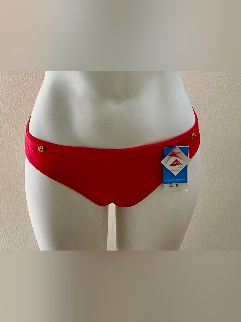 NWT Chantelle Bright Pink Swimwear Bikini Bottom - M